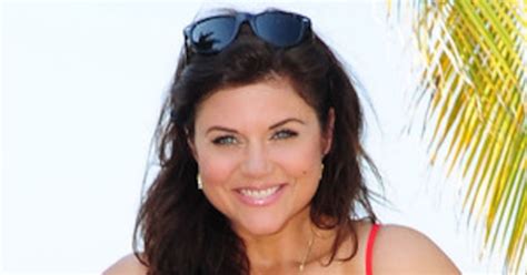 tiffani thiessen sexy|Tiffani Thiessen Rocks Sexy Swimsuit on 40th Birthday!